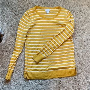 Yellow sweater